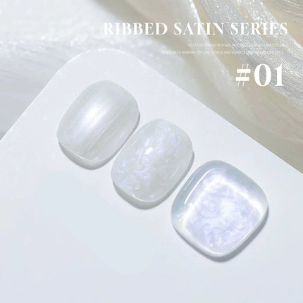 MIANEL 12ML Mother-of-Pearl Mermaid Shimmer Thread Gel Polish 2026 Spring-Summer Collection Fine Glitter Aurora Pearl Nail Art