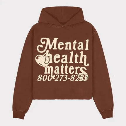 In Stock Ready To Ship European American Retro Hip Hop Punk Street Foam Letter Hoodie Fashion Casual Wear