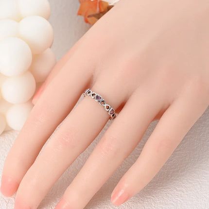Fashion Original Luminous Firefly Rings 100% 925 Silver Eternal Heart-Shaped Zircon Rings Fine Wedding Engagement Jewelry Gifts