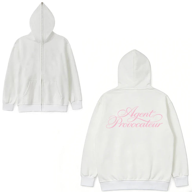 Y2K retro autumn and winter hoodie women's fashion casual high street Harajuku punk street style fairy chic beautiful sexy girl