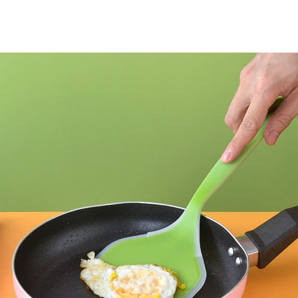 1PC Silicone Spatula Wide Mouth Non-stick Scraper Steak Beef Egg Cooking Spatula Pancake Baking Tools Kitchen Cooking Shovel