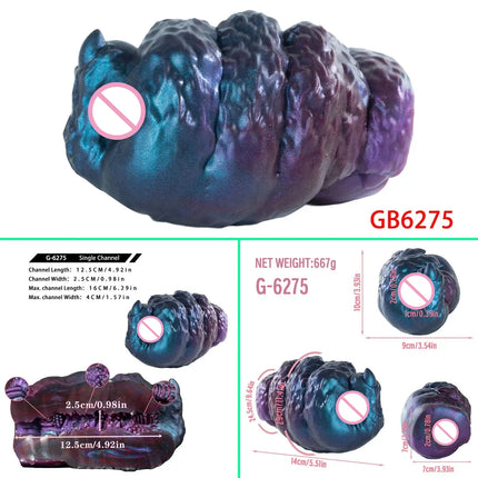 Length 5.9inch Fantasy Monster Foot Design Male Masturbator Massager Stroker Penis Exerciser Pocket pussy Adult Sex Toy for Man