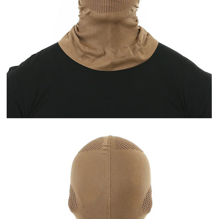 High Elasticity Breathable Balaclava Hat Cycling Full Face Mask Outdoor Sports Ski Motorcycle Mask Scarf Helmet Inner Cap