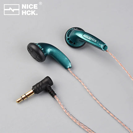 NiceHCK YD30 UV Varnish Surface 3.5mm HIFI Music Wired Earbud 15.4mm Dynamic HD Microphone Earphone for Gaming Meeting Vido EB2S