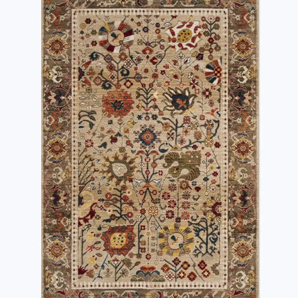 Tapis de style rétro américain pour chambre à coucher Grand tapis de salon Décoration Tapis antidérapant Lavable Tapis de sol de salon Tapis doux pour la maison