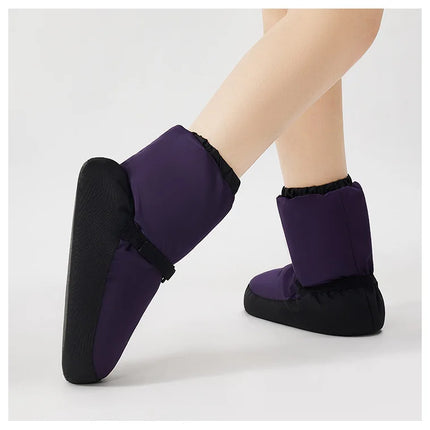 Warm ballerina boots for women, training shoes, winter boots, up