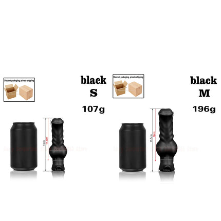 Soft Silicone Dog Dildo Big ButtPlug Stimulation Animal Dildo Fisting Large Anal Sex Toy For Women Men Anal Dilator Masturbation