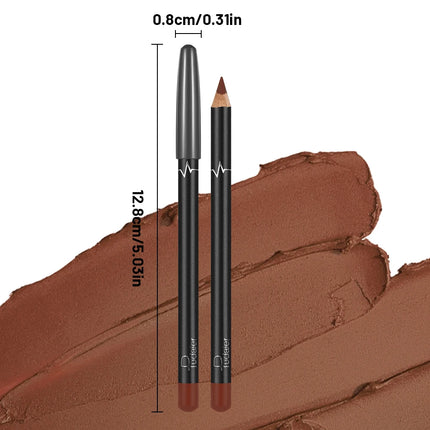 Luxury Matte Lip Liner - Long-Lasting Smooth Application Versatile Shades for Perfect Outline And Filling All Skin Types