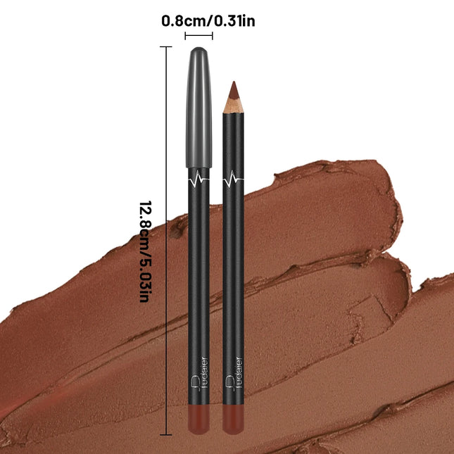 Luxury Matte Lip Liner - Long-Lasting Smooth Application Versatile Shades for Perfect Outline And Filling All Skin Types