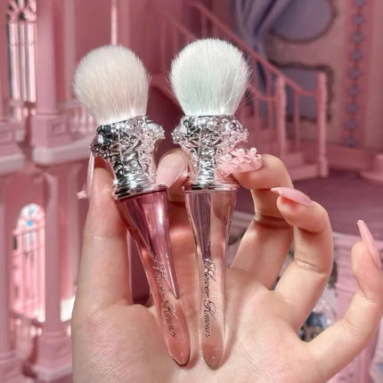Flower Swan Ballet Cosmetic Brush Wool Brush For Blush Powder Soft Fluffy Friendly Makeup Tool Knows