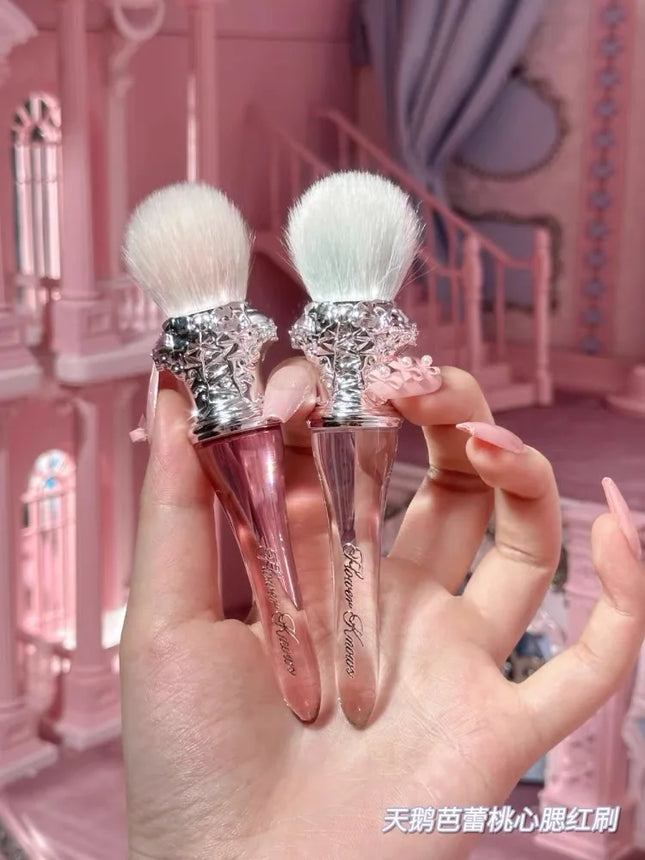 Flower Swan Ballet Cosmetic Brush Wool Brush For Blush Powder Soft Fluffy Friendly Makeup Tool Knows