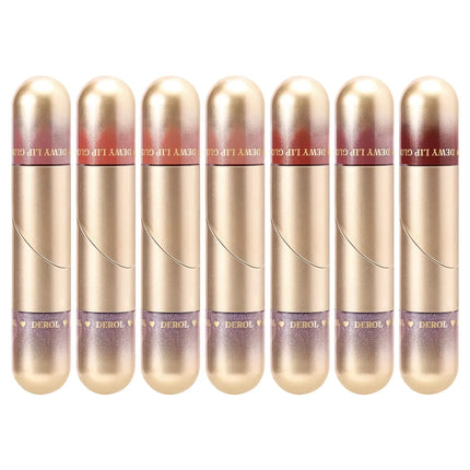 Hydrating Plumping High-Shine Lip Oil Mirror Gloss for Moisturized Luscious Lips Long-Lasting Comfortable Wear Lip Care