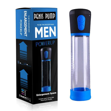 Male Masturbator Penis Pump Enlarger Transparent Visual Male Sex Toys for Men APP Control Vibrating Vacuum Suction Glans Trainer
