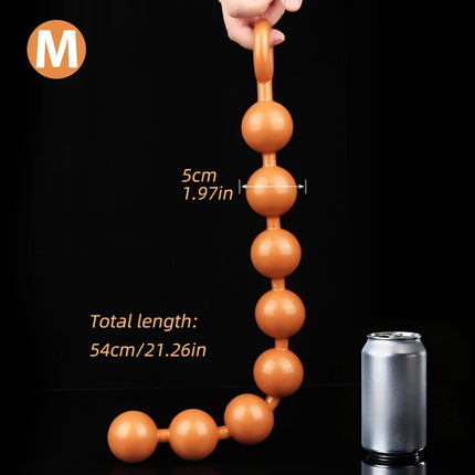 But Plug Silicone Anal Beads Big Anal Plug Tail Anal Big Ball Sextoy Sex Toys Huge Butt Plug Adult Toys Ass Plug