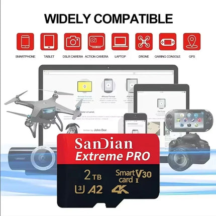 High-Speed Storge SD Card Original Micro TF Cards Class 10 Fast Transfer Memory Card for Phones/Digital Camera/MP3 Player