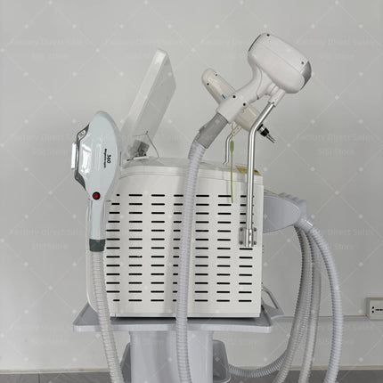 Diode Laser Picosecond 4 In 1 Opt Ipl Hair Removal Machine Nd Yag Tattoo Removal Carbon Peeling RF 5000W 4 Wavelengt Newest