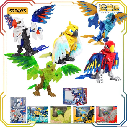 52TOYS Original Authentic BEASTBOX Beast Box BB-09 Echo Explosion Hand Transformation Toy Model Finished Product Collection Gift
