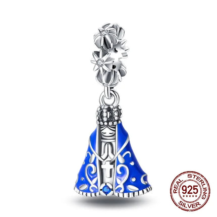 925 sterling silver boys and girls lovers pendant charms Fit 4MM hole diameter bracelet charm beads necklace Diy female jewelry