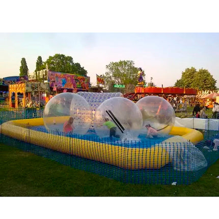 Portable Square Shape Inflatable Swimming Pool For Sale,water Zorb Walking Ball Pools For Outdoor Kids Activity Summer Water fun