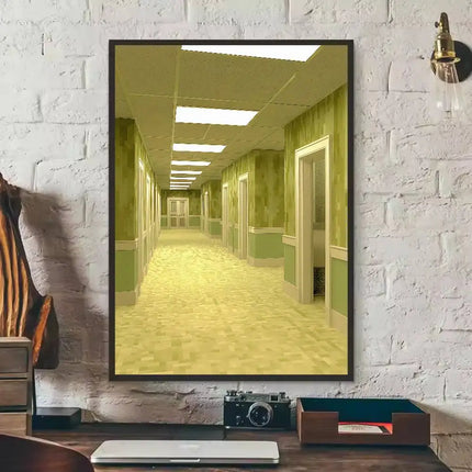 Cool Popular Hot Fashion Cold The Backroom Poster Self-adhesive Art Paper Sticker Coffee House Bar Room Wall Decor