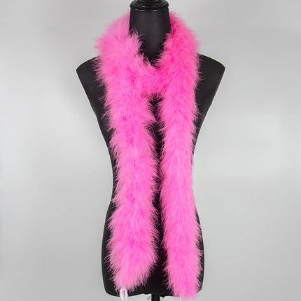 2M Soft Turkey Marabou Feather Boa 11-50g for Scarf Clothing Christmas Tree Decor Shawl Craft Costume Wedding Dress Plume Boas