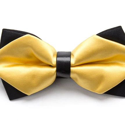 Men Ties Solid Fashion Butterfly Party Wedding Black Red Bow Tie for Boys Girls Candy Bowknot Accessories Formal Dress Bowtie