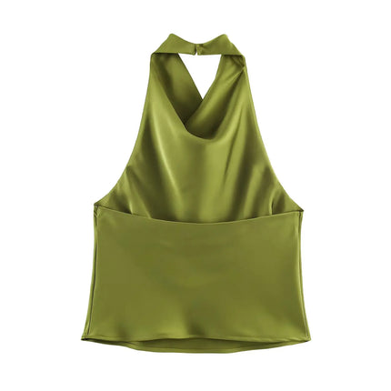 JNLEAOG Autumn New Women's Faion Design Silk Satin Feel Hanging Ne Dr European Sle Bal Slim Fit Polyester Velvet