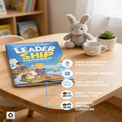 Children's Leadership Enlightenment Book Interesting Comics Reading Cultivate Decision-making Power and Responsibility