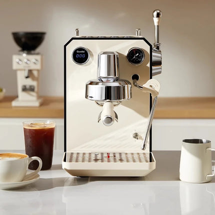 1700W Small Semi-automatic Coffee Machine Stainless Steel Touch Control for Home Use Coffee Machine Proffesional مكينه قهوة
