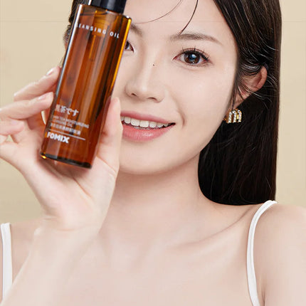FOMIX Black Tea Moisturizing Cleansing Oil Moisturizing Dry Skin Without Drying Deep Cleansing Facial Makeup Remover