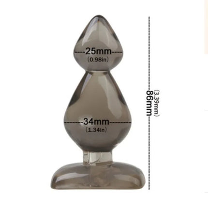 Anal Balls Anal Plug For Men and Women Anal Sex Toys Jelly Silicone Butt Plug