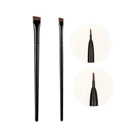 New 1/2pcs Blade Makeup Brushes Angled Thin Eyebrow Brush Flat Fine Eyeliner Brush Professional Liner Brow Beauty Make Up Tool