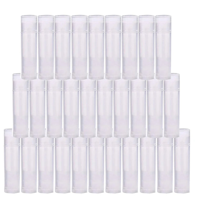 100pcs 5g Empty Lip Gloss Tubes 5ml Cosmetic Containers Lipstick Jars Balm Tube Travel Bottles Makeup Tools DIY Tubes