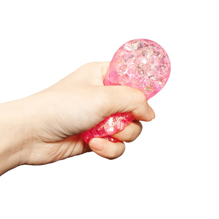 Mini Glitter Dumpling Squishy with Box Dumplings Sensory Squeeze Toy for Stress Relief Random Color Cute