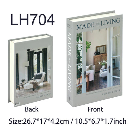 Morandi Decorative Book Open Luxury Fake Book Storage Box Home Decor Matisse Boho Bauhaus Coffee Table Shelf Interior Decoration