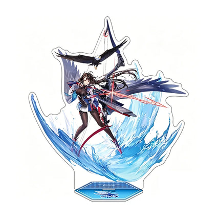 Azur Lane Acrylic Stand Keychain 2026 New Battle Ship Style Enterprise Belfast Takao Sovetsky Soyuz Character Merch