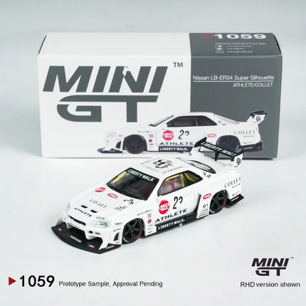 MINIGT 1:64 Porsche Lamborghini LWBK A80 ER34 1087 alloy car Model 1059 1081 1068 1067 1053 967 1083 1066 1054 984 1052 977