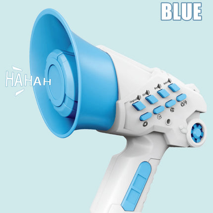 Portable Megaphone Speaker Siren Bullhorn Toys, Smart Multi Voice Changers Toy Funny Party Prank Handheld Loudspeaker Megaphone