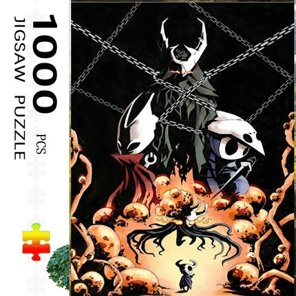 1000 pcs Video Games Hollow Knight Puzzle Home Decor Adults Puzzle Games Family Fun Floor PuzzlesEducational Toys for Kids