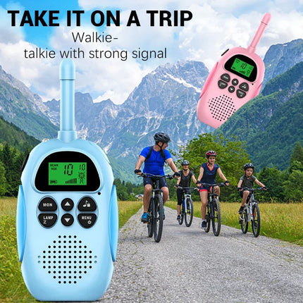 2PCS Children's Wireless Phone walkie talkie Portable Parent Child Interactive 3KM Long Range  walkie talkie Toys Phone Gifts