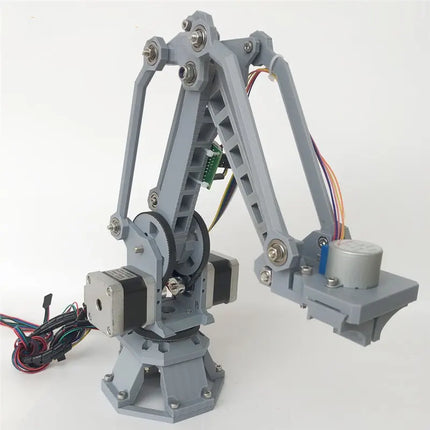 3D Printing High Precision 4-axis Stepping Robot Arm For Arduino Robot DIY Kit Compatible CNC Driver Stepper Claw Clamp Kit