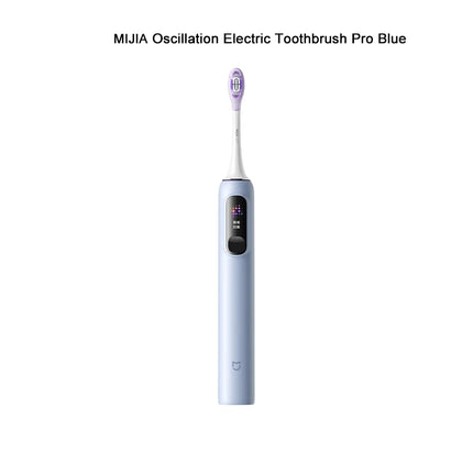 MIJIA Sonic Vibration Electric Toothbrush Pro,Smart 4 Modes, Long Battery Life, IPX8 Waterproof,LED Screen & Travel Lock