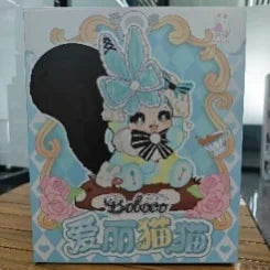 Boboco Aili Cat Series Dream of the Day 500% Vinyl Plush Doll Cute Trendy Blind Box Toy Collection Surprise Gift for Girls Kids