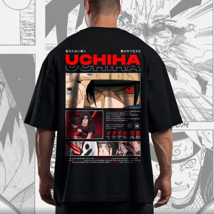 Creative Hokage Element Y2k Anime T-shirt Cool Printed Men's and Women's Extra Large Short Sleeve T-shirt for Casual Fitness