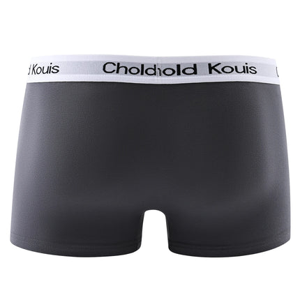 4pcs men's underwear, comfortable, soft breathable athleisure boxer underwear, trendy simple hot-selling men's boxer underwear