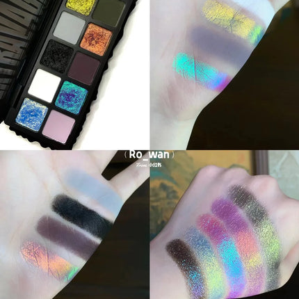 Sugarock 12 Colors Eyeshadow Palette Shimmer Matte Eyeshadow Makeup Cosmetics