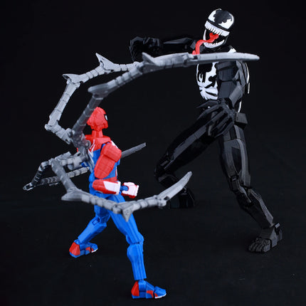 9L3D Articulated Actio Hero Model Collectible Figurine Super Hero Warrior Movie Creative Desktop Ornament Dummy13 Lucky T13 Gift