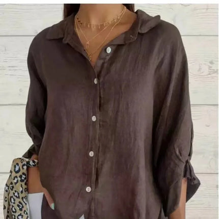 Summer Cotton Linen T Shirt Women Clothes Blusas Woman T-Shirts Loose Streetwear Tshirt Casual Ladies Tops Tee Camiseta Mujer