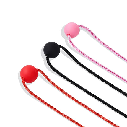 3 Colors Soft Rope Silicone Gag Ball Sex Toys Open Mouth Gag BDSM Bondage Mouth Ball Woman Couples Adult Game Erotic Accessories