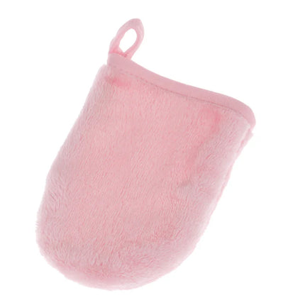 Reusable Makeup Remover Glove Microfiber Facial Cleaning Glove Soft Face Cleaner Towel Pads Face Deep Cleaning Skin Care Tools